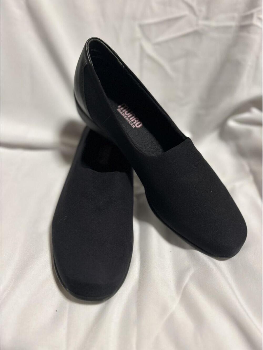 Munro American Microfiber Traveler Slip-on - Size 8.5 W Stretch Comfort